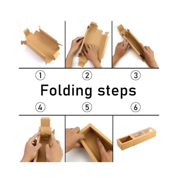 20 Pcs Macaron Boxes for Gift Giving, Bakery Candy Box with Clear Window, Treat - Picture 5 of 10